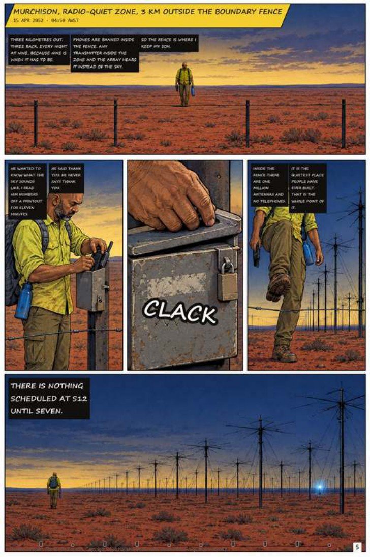 Teaser page 1 from Quantum Echoes